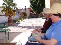 JoanElisabeth Reid and Betty Bernard, 
Oaxaca, Mexico 