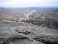 View from Chimney Rock, 
Hickory Nut Gorge, 
Rutherfordton, NC 